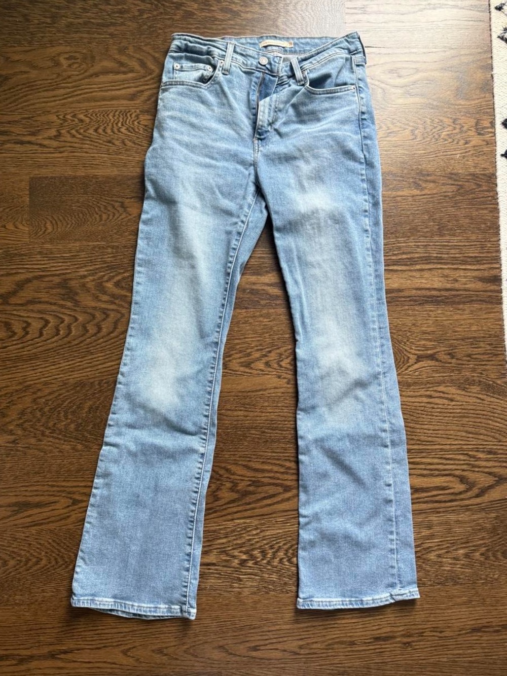 Levi's Light Blue Flare Jeans for Women
